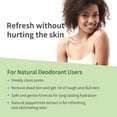 thumbnail image 3 of Body Scrub and Armpit Scrub 8.8oz || with Peppermint and Aloe Vera for Odors Removing, Exfoliating, Moisturizing, Smoothen and Tighten, Also Underarm Detox for Legs, Knee, Feet, Arms and Hands, 3 of 8
