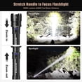 thumbnail image 5 of SKYFIRE XHP160 Super Bright 10000 Lumens LED Flashlight, Rechargeable 5000mAh, IP67 Waterproof, Zoomable, 5 Modes, High Power Tactical Flashlight for Camping, Hiking, Emergencies, 5 of 7