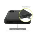 thumbnail image 4 of onn. Rugged Phone Case for Samsung Galaxy A13 5G - Black, 4 of 7