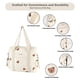 thumbnail image 3 of GOBABYMART Bolsa de pañales grande, Bolsa de maternidad, Bolsa de pañales de viaje, Bolsa de bebé multifunción, Bolsas de pañales para bebés, Bolsa de mensajero (Mediana - Osos), 3 of 5