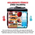 thumbnail image 3 of Lonchera Térmica Redlemon con Correa Ajustable para Oficina o Escuela Redlemon Grande Correa Ajustable para Niño Adulto, 3 of 9