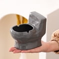 thumbnail image 1 of Toilet Shaped Ashtray Creative Novelty Resin Heat Resistant Easy Clean Perfect Gift, 1 of 6