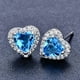 thumbnail image 2 of Bolso lleno de diamantes de piedra blanca, pendientes encantadores, nicho de lujo ligero de estilo europeo y americano, 2 of 6