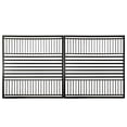 thumbnail image 5 of ALEKO Modern Garden Steel Dual Swing Driveway Gate Barcelona Style 14 x 6 feet, 5 of 10