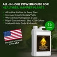 thumbnail image 4 of Humboldts Secret Golden Tree Liquid Plant Food | Enhances Growth Indoors or Outdoors | All-in-One Plant Nutrients for Vegetables, Trees, Flowers, Fruits, Roses, Lawns, Tomatoes | 16 Ounce, 4 of 10