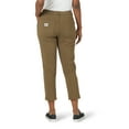 thumbnail image 2 of Lee Women's High Rise Straight Leg Cropped Knit Pants, 2 of 5
