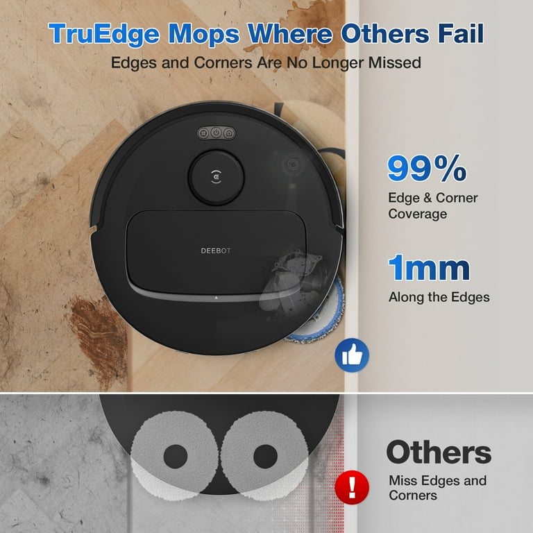 ECOVACS DEEBOT N30 Pro Omni Robot Vacuum and Mop, 10000Pa Suction