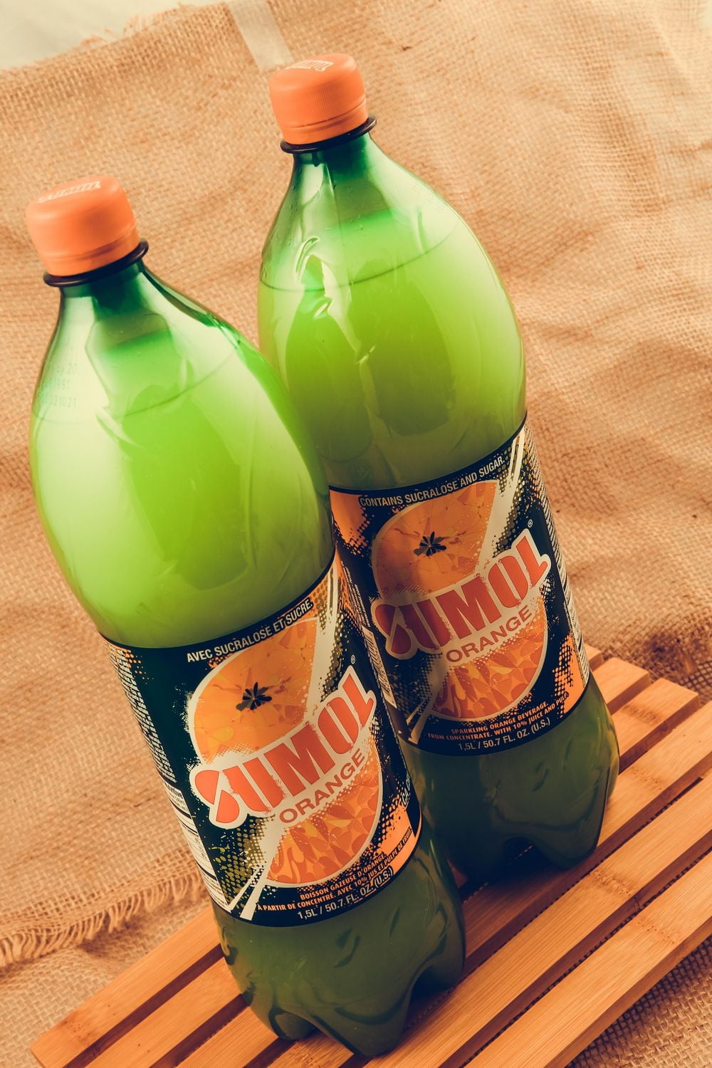 Boisson à l'orange sumol vendre la quantité 1.5lt