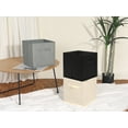 thumbnail image 7 of Unique Bargains Fabric Storage Cube Storage Bin Storage Basket Grey, 7 of 7