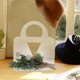 thumbnail image 1 of EXHUMKY 4Ud Bolsa Transparente Para Ramo De Flores Con Asas Para Presentación Y Empaque, 1 of 8