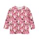 thumbnail image 4 of Blusas y camisas de manga larga con cuello redondo para niños con estampado de día de Pascua, manga 3/4/cuello redondo tres cuartos, camisa inferior y superior para niños, parte superior de poliéster, 4 of 5