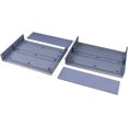 thumbnail image 3 of HUGFEGWE Junction Box Electrical Project Box ABS Plastic Project Box Enclosure Case Gray 10.04" x 7.48" x 3.15" CA919-115157, 3 of 6