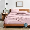 thumbnail image 4 of Washed King Sheet Set Premium UltraSoft Microfiber Bed Sheets Double Brushed Hypoallergenic Stain (King Washed Pebble Beach), 4 of 7