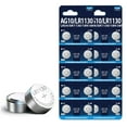 thumbnail image 5 of AG10 LR1130 Button Cell Batteries 10Pack Safe Materials LR1130Button for Calculators Medicals equipments Use, 5 of 8