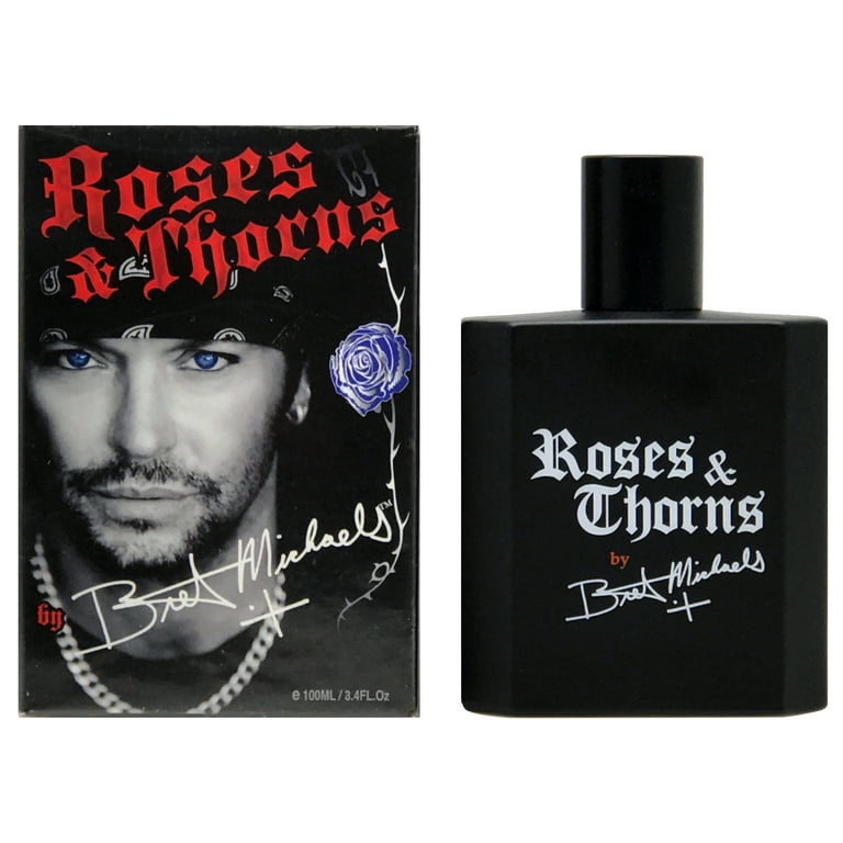 Bret Michaels Roses Thorns for Men Cologne Spray 3.4 oz