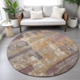thumbnail image 4 of Dalyn Rugs Machine Washable Indoor/Outdoor Chantille ACN2147 Rust 8' x 8' Round Rug, 4 of 7