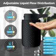thumbnail image 2 of Automatic Soap Dispenser, 9oz Touchless Dish Hand Soap Dispenser Rechargeable with 3 Adjustable Soap Levels for Bathroom Kitchen Black, 2 of 5