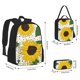 thumbnail image 2 of Fotbe Sunflowers Set Escolar 3 en 1 para Niños - Mochila Duradera con Lonchera Aislante y Estuche para Lápices - Mochila Escolar para Niños y Niñas, 2 of 7