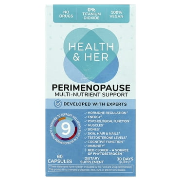Health and Her Perimenopause, Multi-Nutrient Support, 60 Capsules