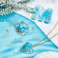 thumbnail image 2 of 160Pcs Ocean Themed Resin Fillers 8-Style Alloy Epoxy Resin Supplies Whale Alloy Cabochons Starfish Shell Dolphin Resin Accessories with 4 Sheets 3D Resin Stickers, 2 of 9