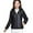 Black, variant on Aboser Women Puffer Jacket with Hood Winter Full Zip Cropped Coat Lightweight Dolman Down Jackets Slim Fit Quilted Coats with Pocket