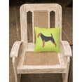 thumbnail image 4 of Carolines Treasures BB3585PW1818 Welsh Terrier Checkerboard Pink Fabric Decorative Pillow, 4 of 5