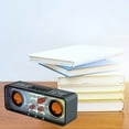 thumbnail image 4 of Altavoces Bluetooth Inalámbrico Altavoz Dual Transparente Mech Inalámbrico Bluetooth Altavoz, Ordenador Doméstico, Luz de Color, Altavoz de Diafragma de Acero Altavoces de Computadora Bluetooth, 4 of 5
