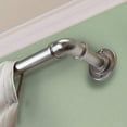 thumbnail image 2 of 1" Blackout Curtain Rod 28-48 inch - Satin Nickel, 2 of 6