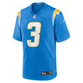 thumbnail image 2 of Men's Nike Derwin James Jr. Powder Blue Los Angeles Chargers Game Jersey, 2 of 4