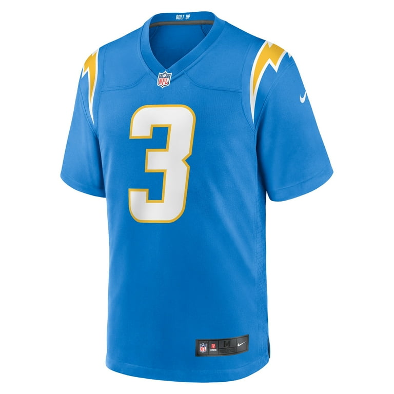 Men's Nike Derwin James Jr. Powder Blue Los Angeles Chargers Game