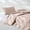 Light Pink, variant on Lightweight Goose and Down Fiber Comforter Size, Breathable Duvet Insert for Summer and Hot Sleepers, Cooling Tencel Lyocell Shell, 8 Corner Tabs, White, 68x90
