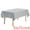 Grey, variant on Unique Bargains Rectangle Cotton Linen Spillproof Table Cover Tablecloth Blue 51"x51"