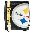 thumbnail image 1 of Pittsburgh Steelers Grand Sac à Cordon avec Grand Logo, 1 of 4