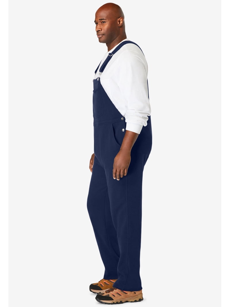 KingSize Men's Big & Tall Fleece Overalls - Walmart.com
