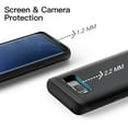 thumbnail image 4 of Shockproof Case for Samsung Galaxy S8, Dual Layer Protective Phone Cover with Shock-Absorption (Black), 4 of 5