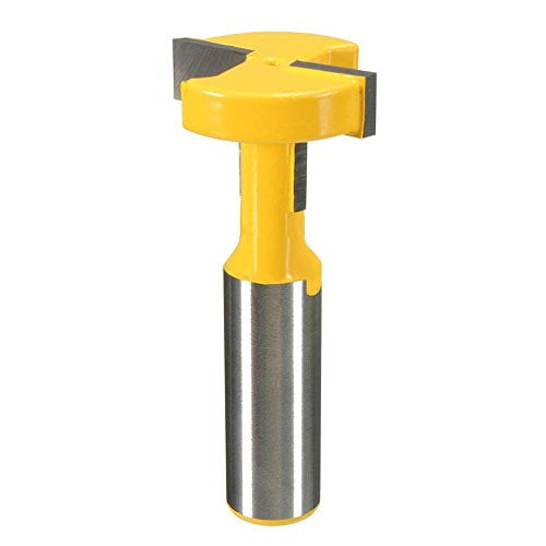 Woodworking T-Slot T-Track Slotting Router Bits Groove Cutter 1/2" Shank 3 