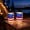 Solar Powered Jar Light Under $5 a3, variant on Tusihei Solar Powered Jar Light, Colorful Stained Glass Lantern, USA Flag Stars and Stripes Waterproof LED Glass Jar Lamp for Garden Patio Independence Day Memorial Day Decor