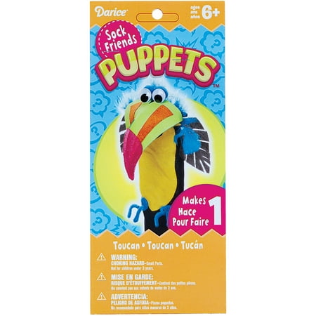 Sock Puppet Kit-Toucan