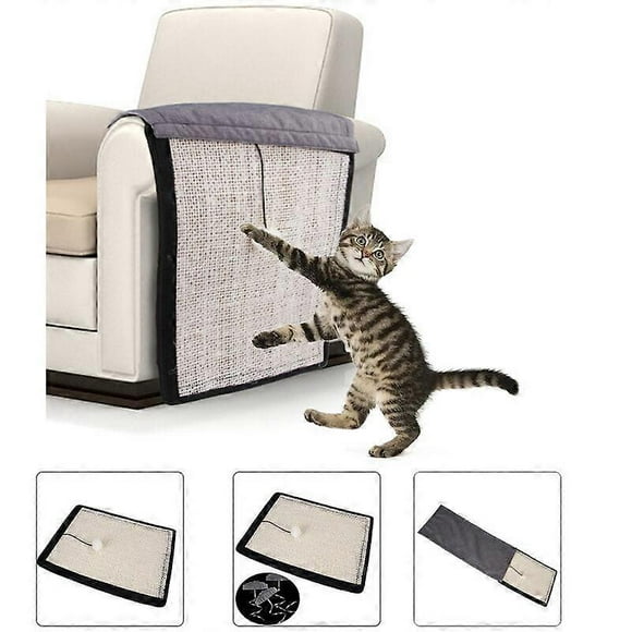 Beige chat griffoir sisal chat griffoir canap protecteur 50*40cm