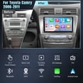 thumbnail image 2 of Radio de coche Leadfan para Toyota Camry 2006-2011 con Carplay inalámbrico Android Auto de 9 pulgada, 2 of 9
