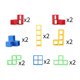 thumbnail image 2 of Tetra Tower Balance Game No Toxic Montessori Juguetes de educación temprana para niños y niñas, 2 of 9