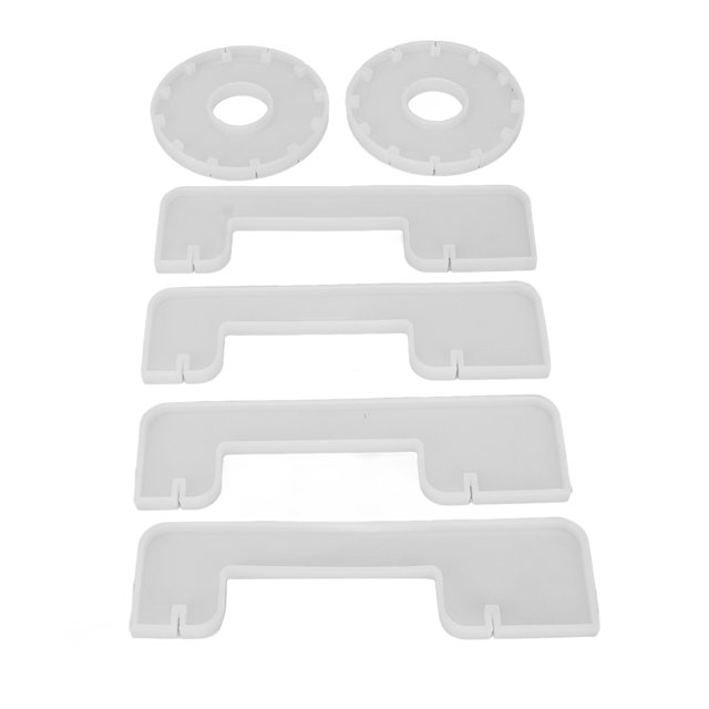 Candle Holder Molds, Hands On Ability Premium Silicone Easy Release 6Pcs Craft Silicone For Bulb