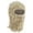 Beige, variant on Distressed Balaclava Ski Mask, Knitted Full Face Mask for Men/Women