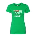 thumbnail image 2 of Go All Out Breaking News I Don't Care Funny Sarcastic Humor Deluxe Soft T-Shirt Mens/Women, 2 of 4
