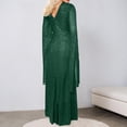 thumbnail image 4 of Elegant Dresses for Women Holiday Party Sequin Party Dress Elegant Bodycon Gown With Print for Night Out Evening Events & Wedding Guest Long Gown, 4 of 9