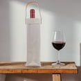 thumbnail image 2 of MasteelfCA Sac à Vin Réutilisable Sac Cadeau Lavable Champagne Rouge, 2 of 8