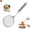 100 mesh, variant on 100 mesh stainless steel extra ultra fine fat skimmer spoon, very fine mesh strainer scoop,slotted ladle with holes, kitchen cooking utensil for frying,fryer,sauce,oil and grease