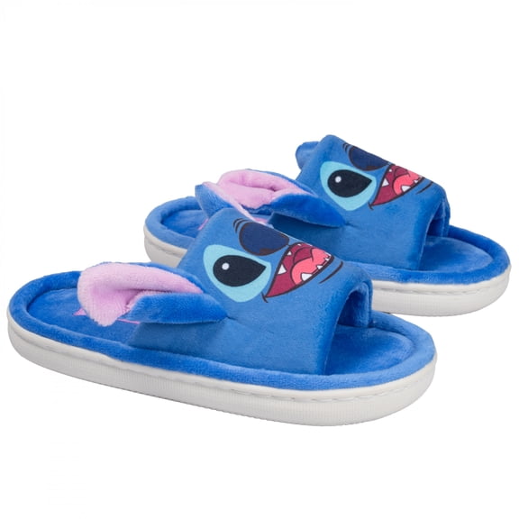 Lilo and Stitch Youth Bounce Slide Slippers with 3D Ears-Size 11