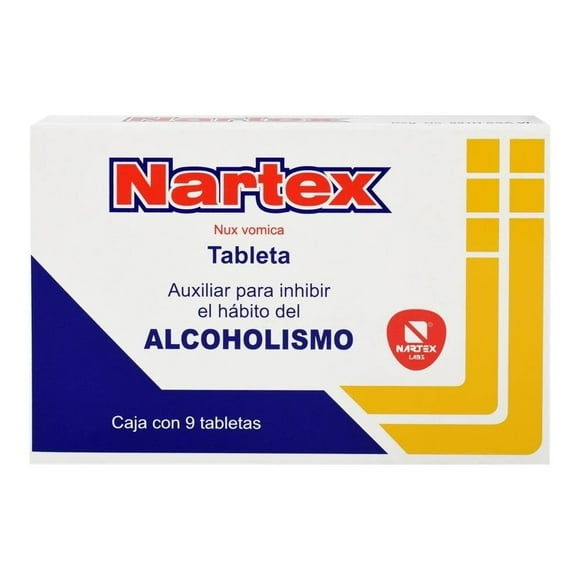 Nartex Nux Vomica 9 tabletas