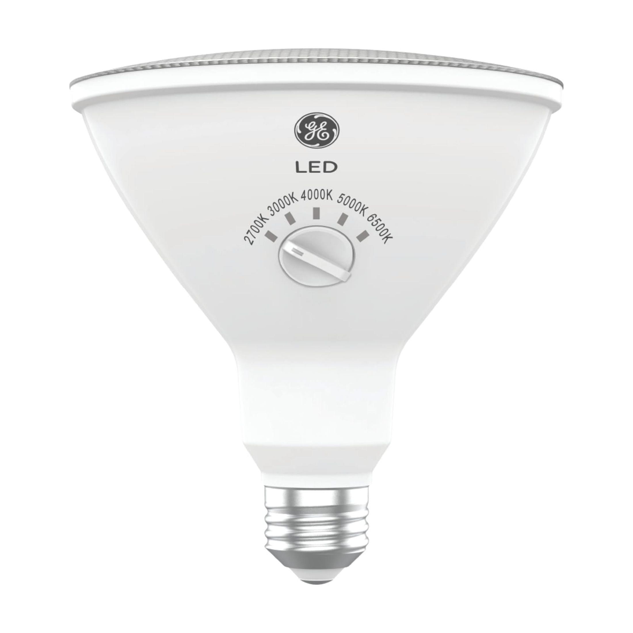 GE Outdoor Style Security PAR38 LED Floodlight, 90 Watt Replacement, 5 White Tones, 2pk